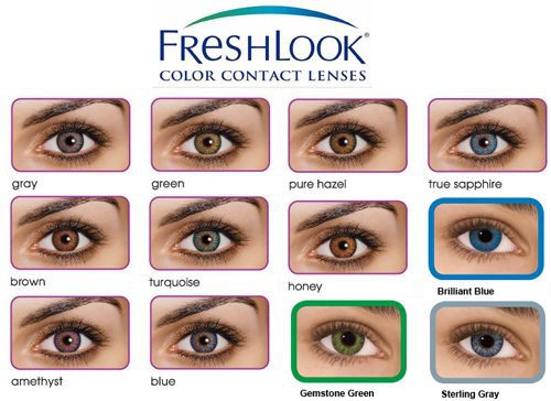 Freshlook lenses