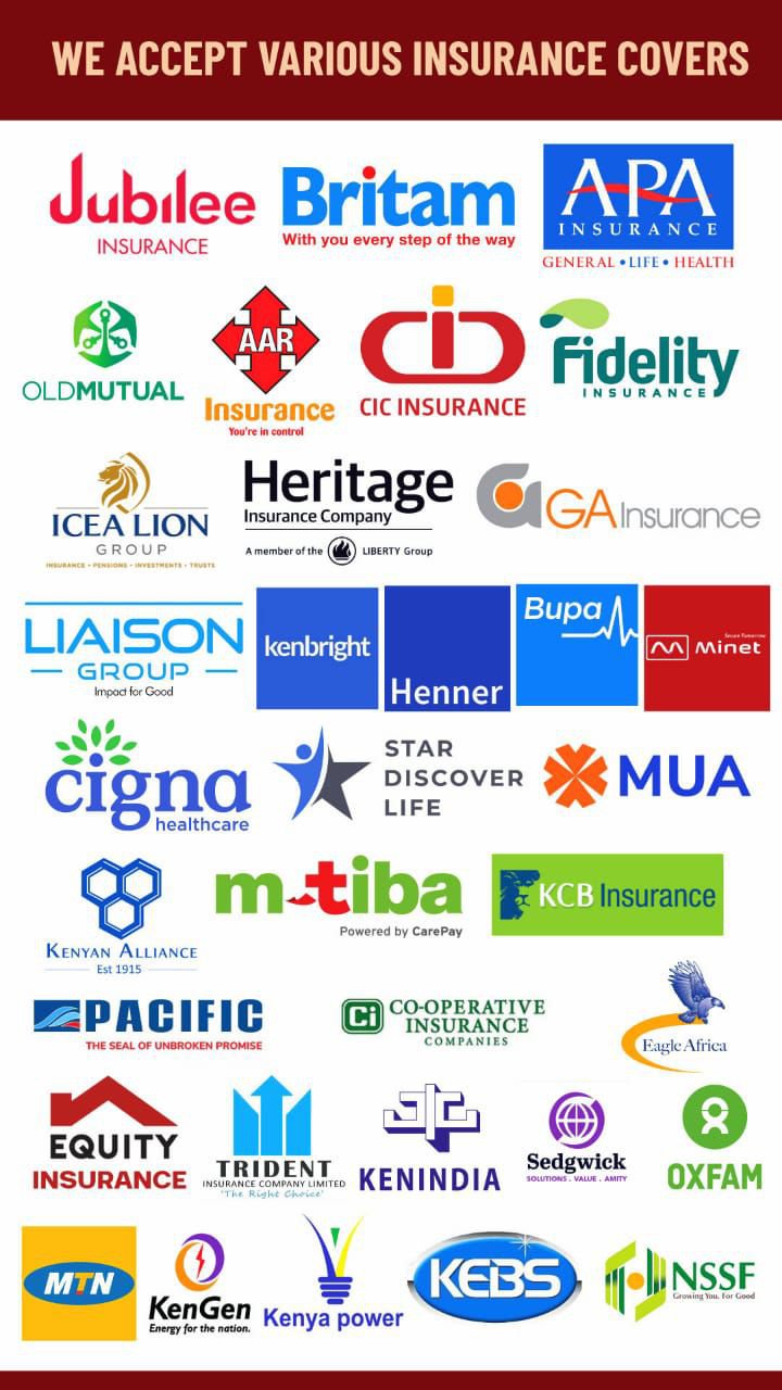 Insurances we accept